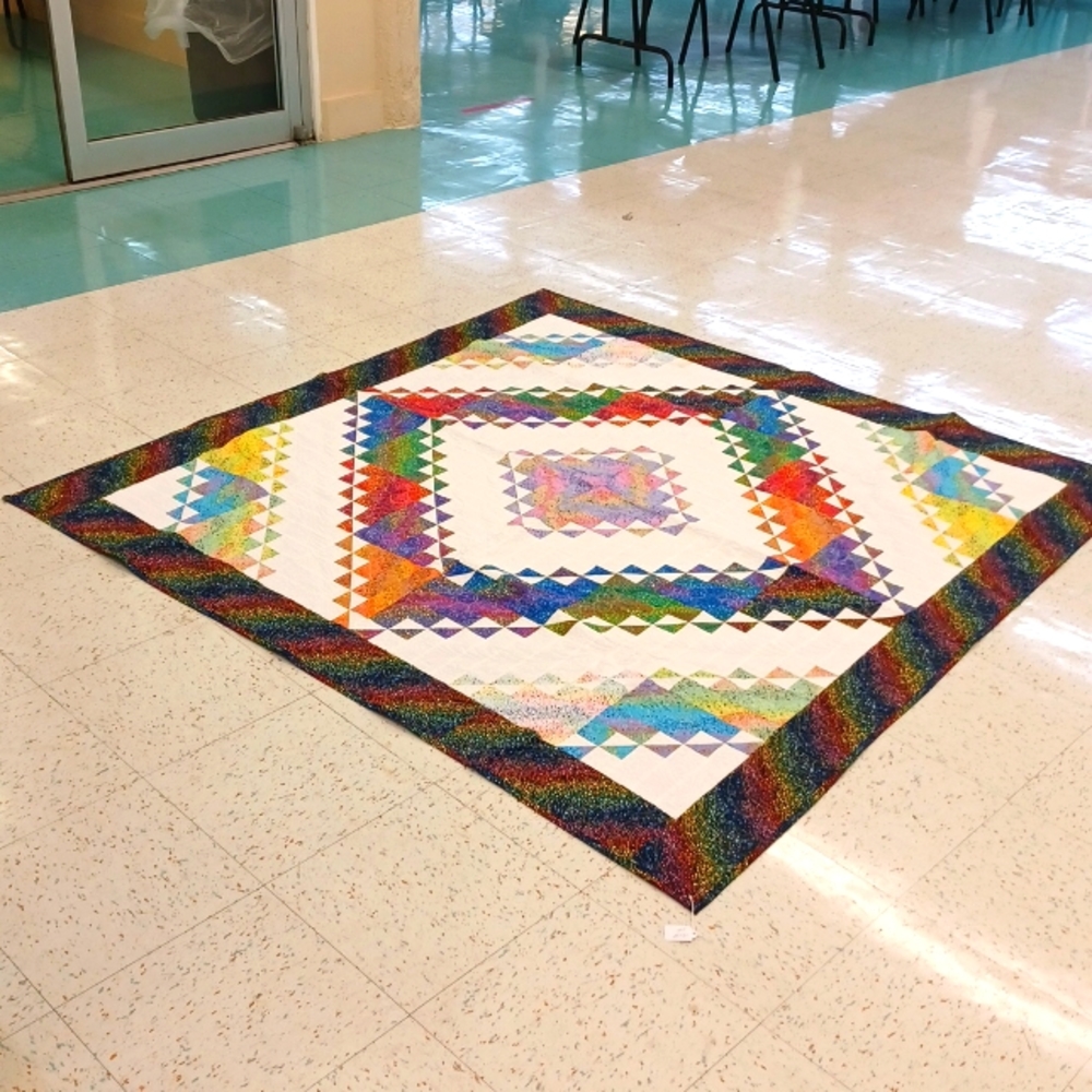 Rik rac quilt  68 x 68